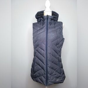 Eddie Bauer Dark Blue Quilted Vest